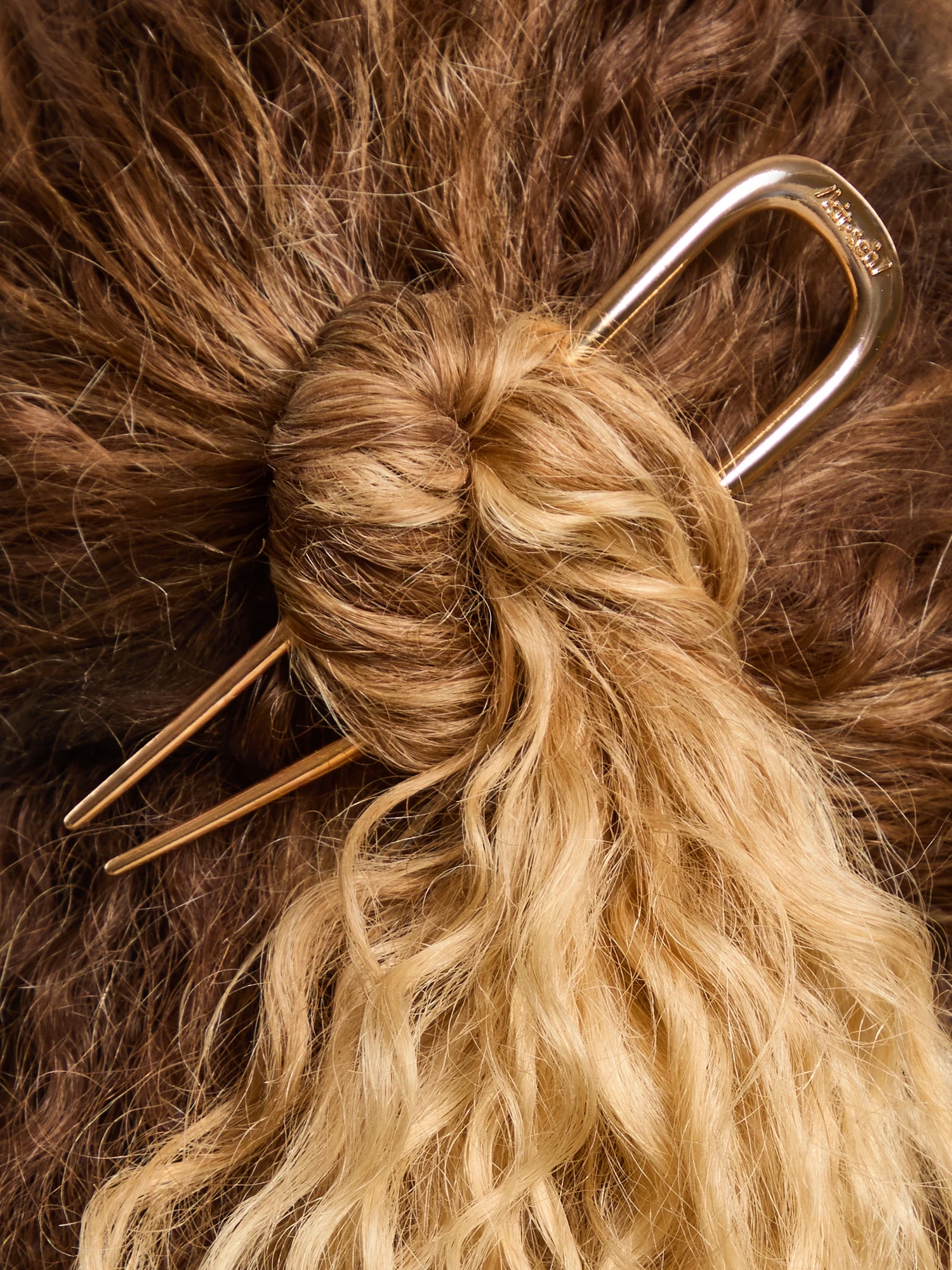 Alternative Image Kitsch Metal French Hair Pin