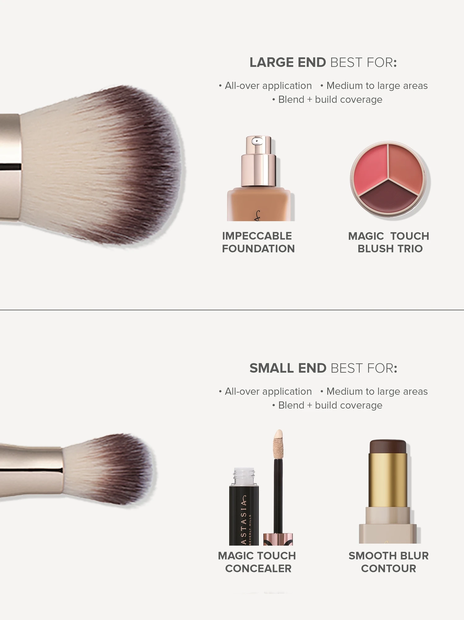 Alternative Image Anastasia Beverly Hills Impeccable Foundation& Face Brush