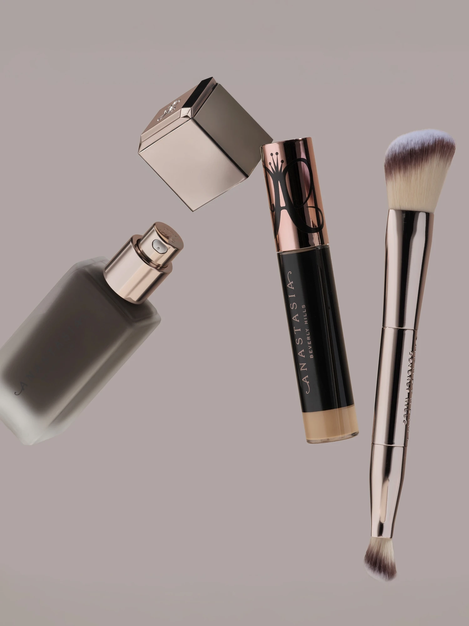 Alternative Image Anastasia Beverly Hills Impeccable Foundation& Face Brush
