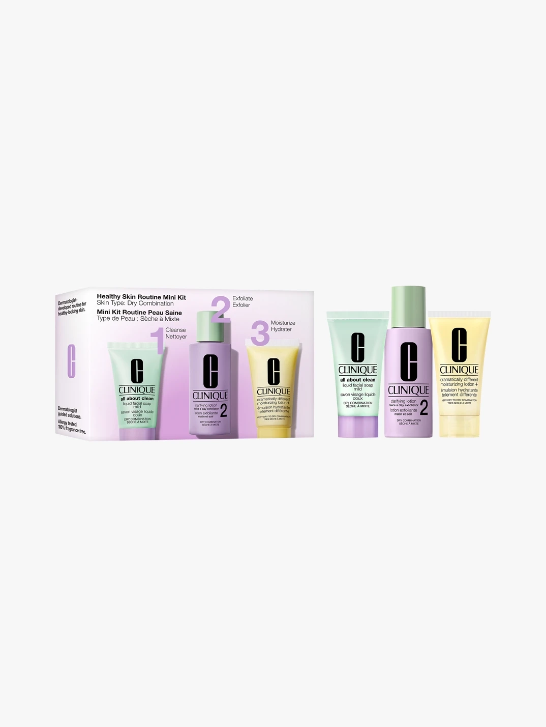 Hero CLINIQUE Healthy Skin Routine Mini Kit Skin Type2