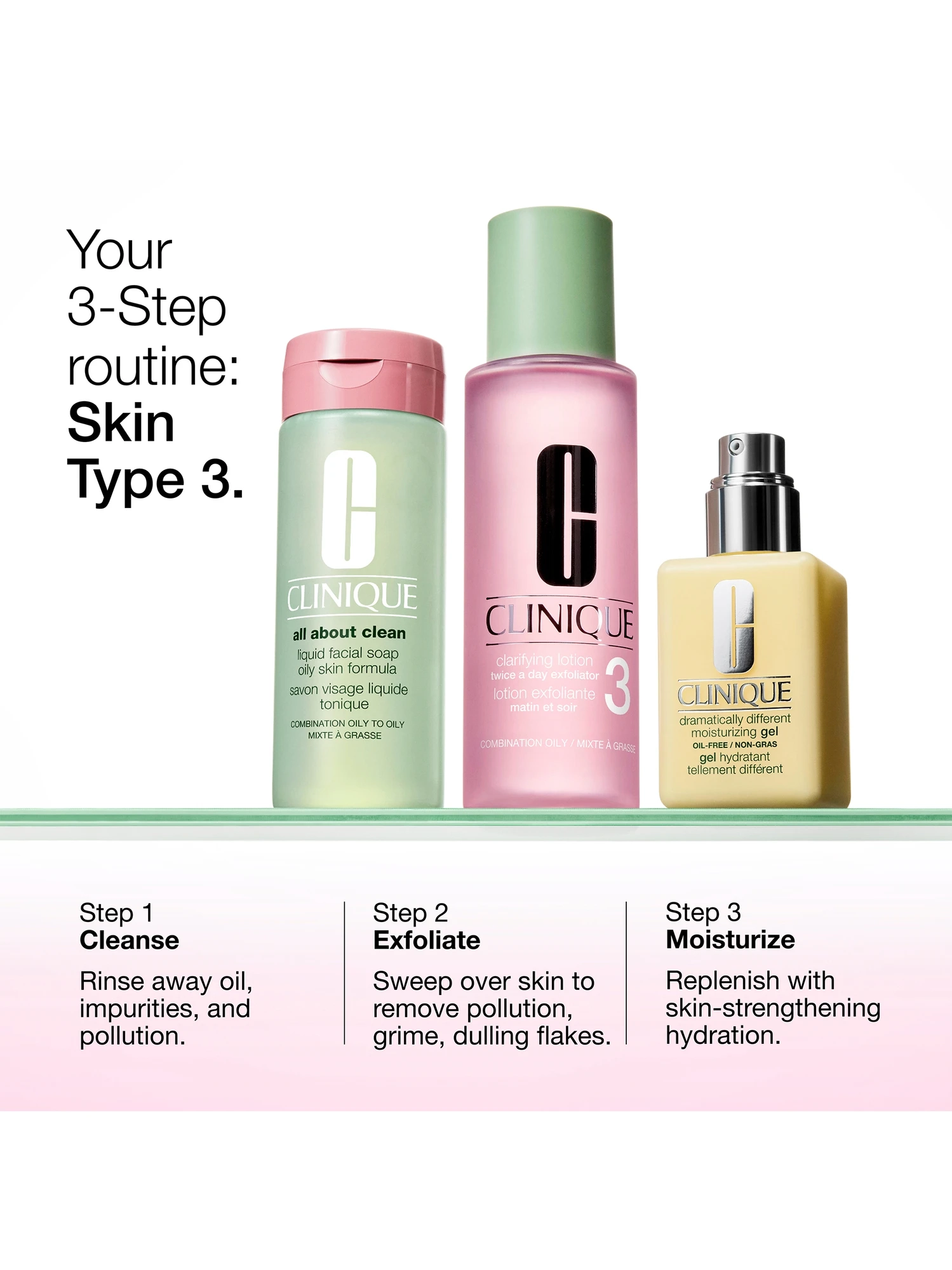 Alternative Image CLINIQUE Healthy Skin Routine Mini Kit Skin Type3