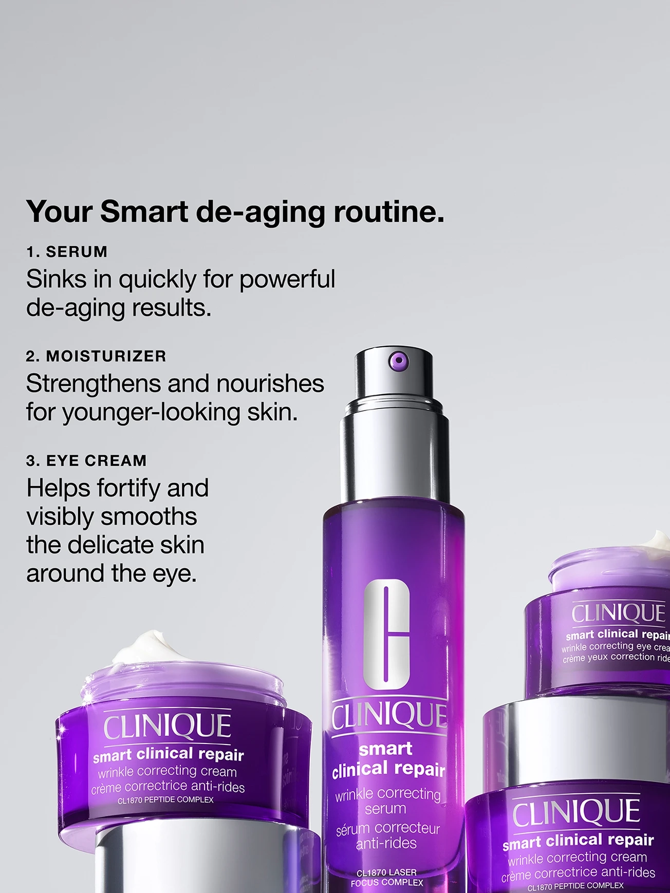 Alternative Image CLINIQUE Wrinkle Fighting Routine