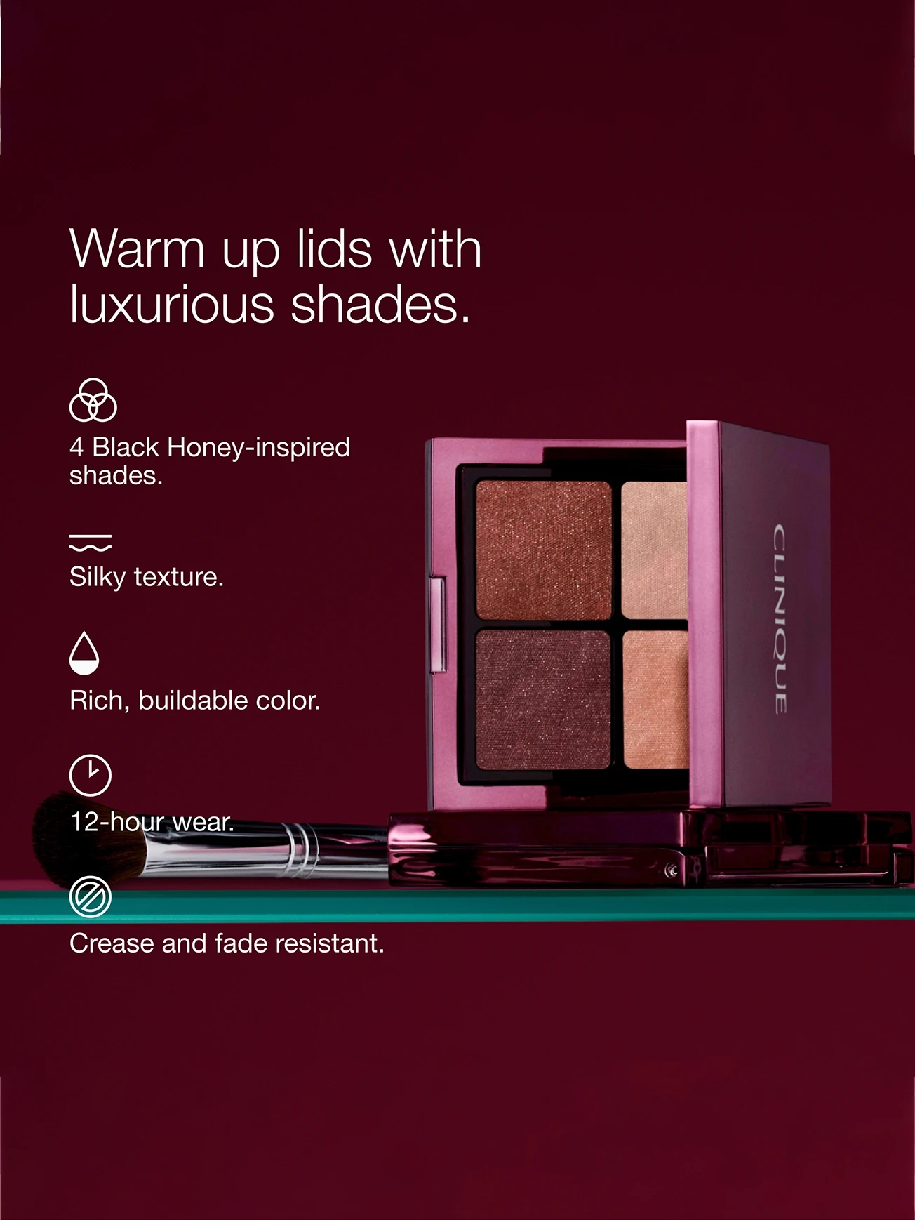 Alternative Image CLINIQUE All About Shadow Quad
