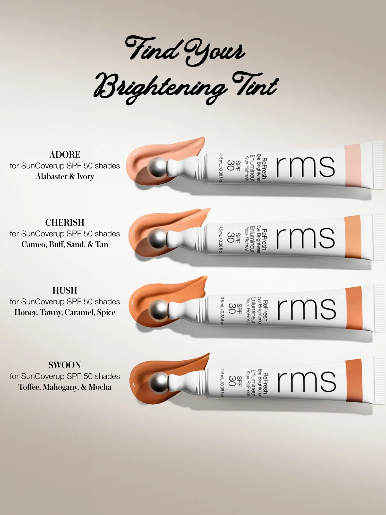 Alternative Image RMS Beauty Refresh Tinted Eye Brightener Spf30