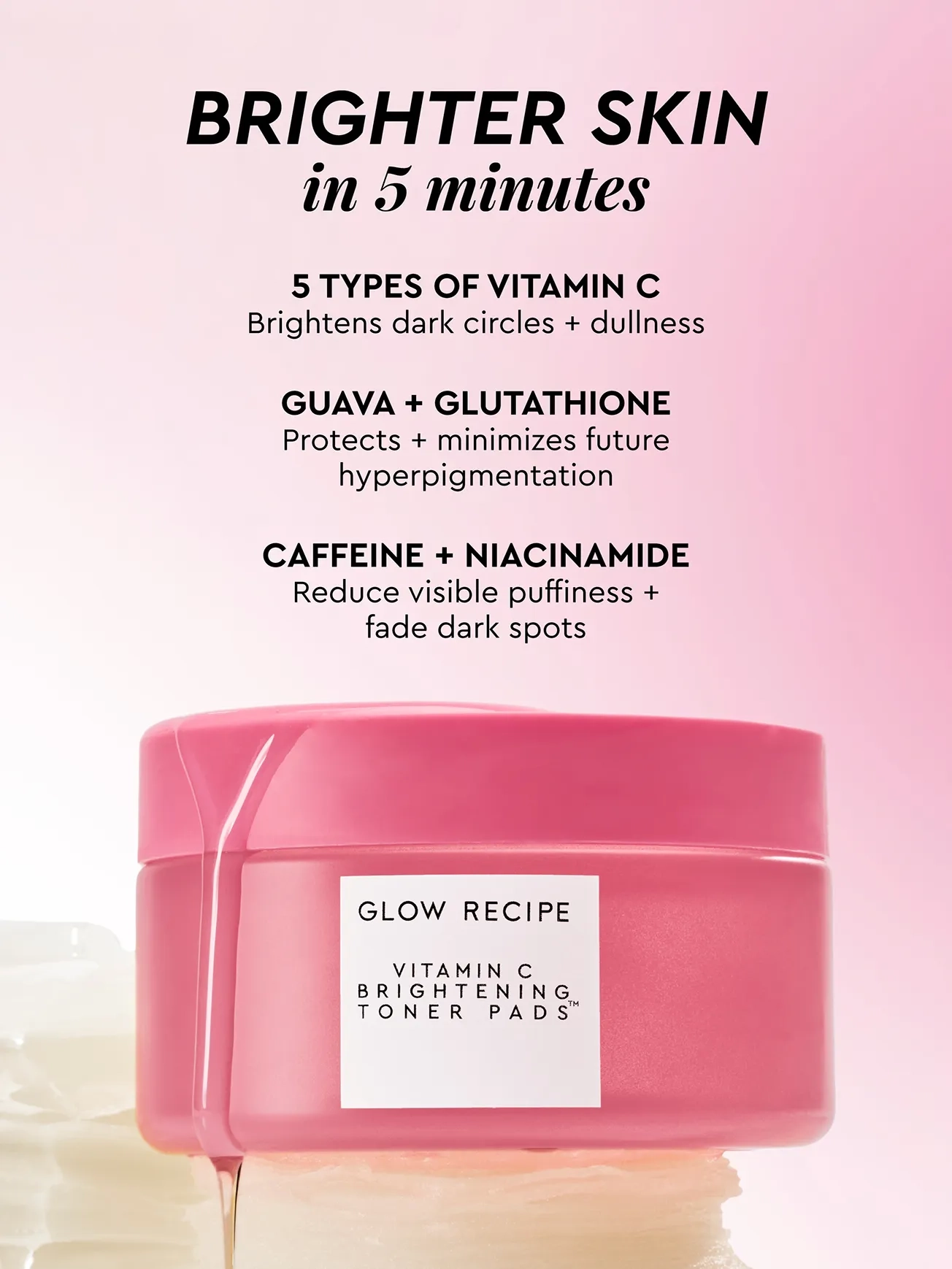 Alternative Image GLOWRECIPE Vitamin C Toner Pads