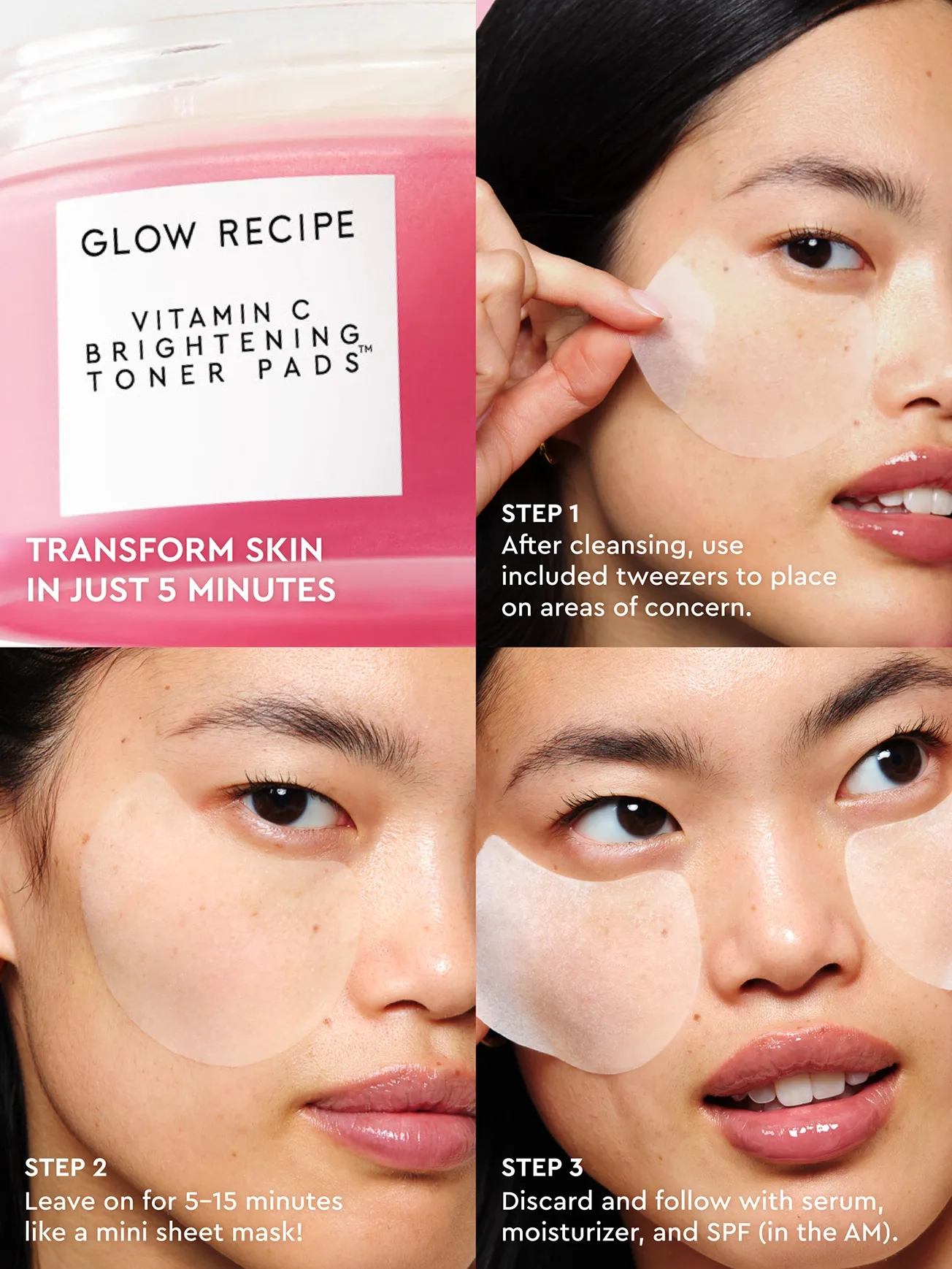Alternative Image GLOWRECIPE Vitamin C Toner Pads