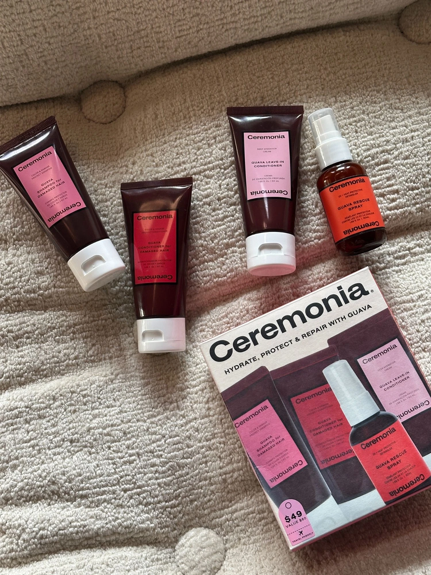Alternative Image Ceremonia Guava Travel Kit