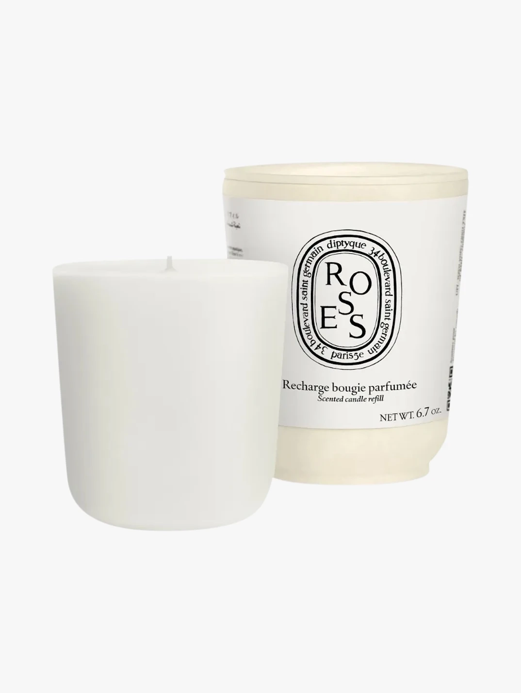 Hero Diptyque Roses Candle190g Refill