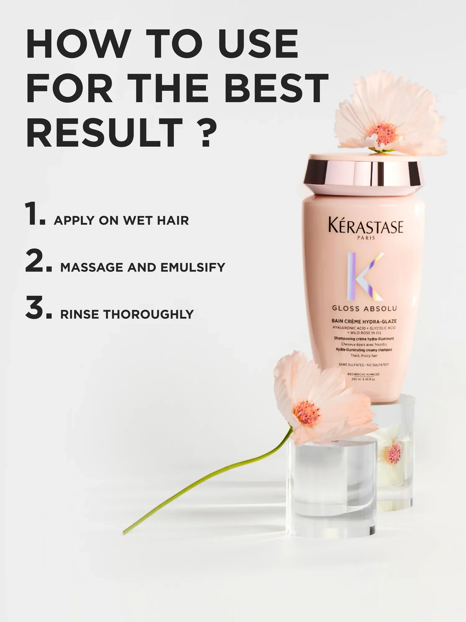 Alternative Image Kerastase Gloss Absolu Creme Hydra Glaze Shampoo