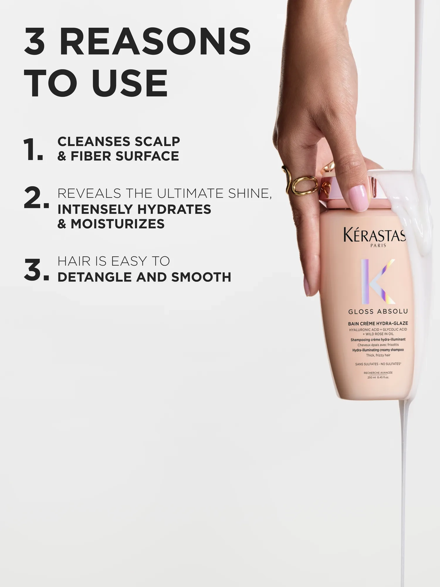 Alternative Image Kerastase Gloss Absolu Creme Hydra Glaze Shampoo