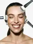 Alternative Image MECCACOSMETICA Double Ended Powder Brush