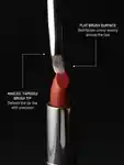 Alternative Image MECCACOSMETICA Flat Lip Brush