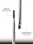 Alternative Image MECCACOSMETICA Double Ended Brow Brush