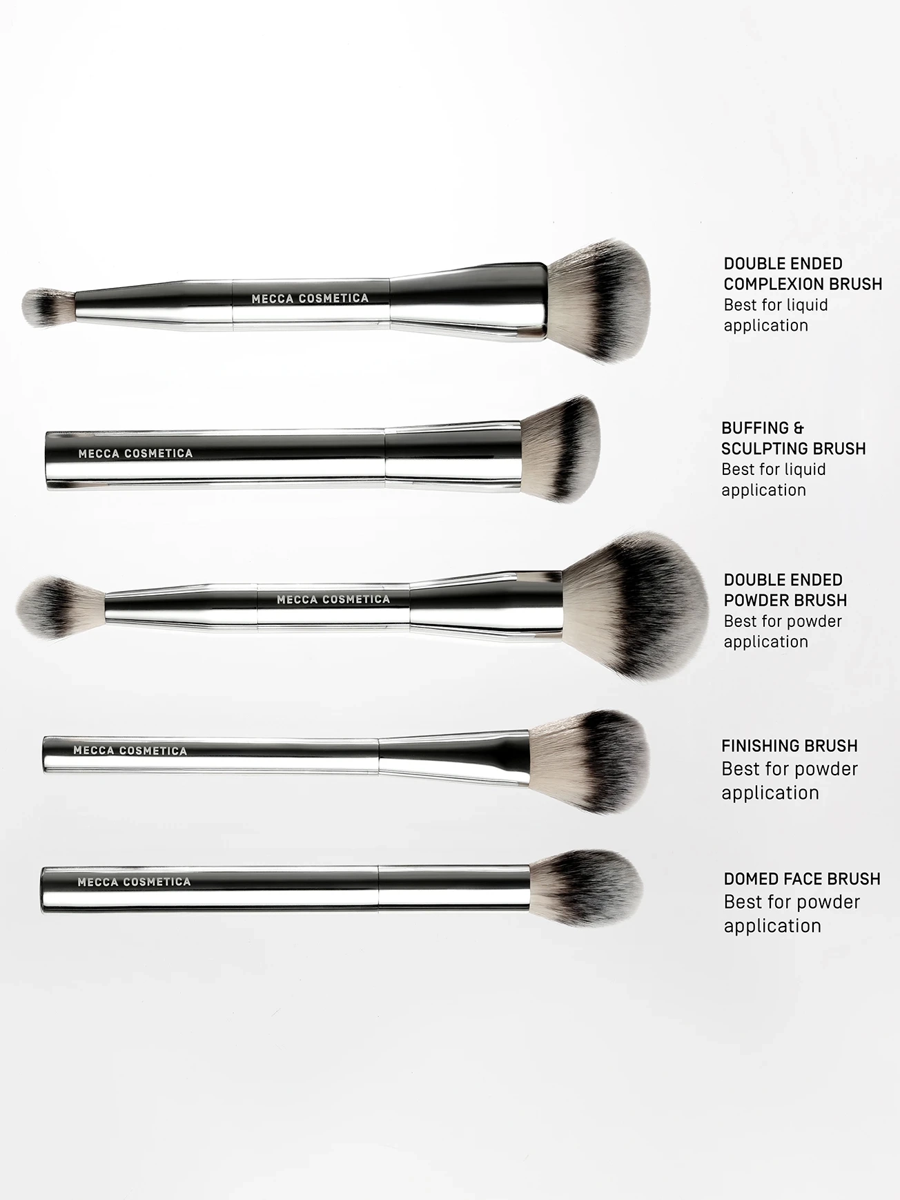 Alternative Image MECCACOSMETICA Domed Face Brush