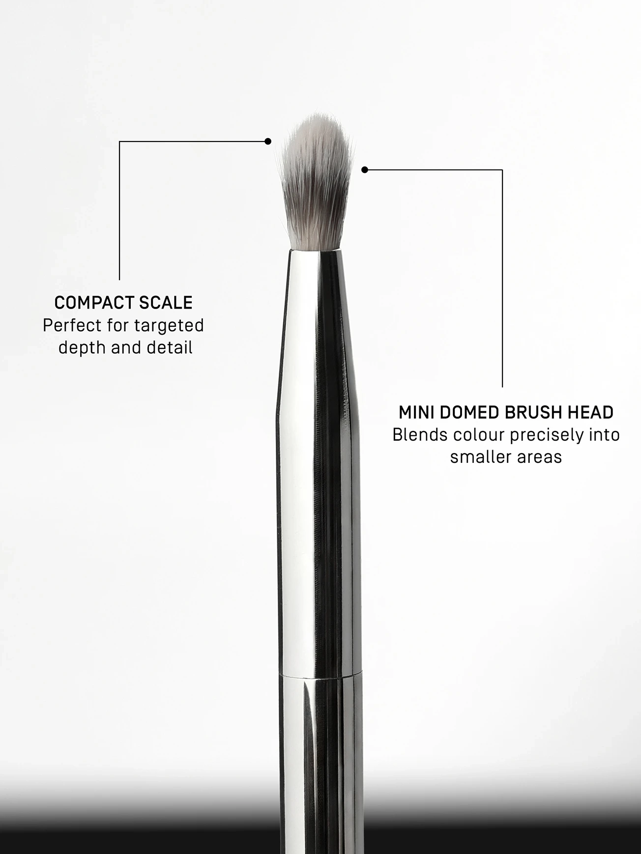 Alternative Image MECCACOSMETICA Mini Domed Shadow Brush