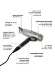 Alternative Image Ghd Speed Professional Hair Dryers Metallic Black