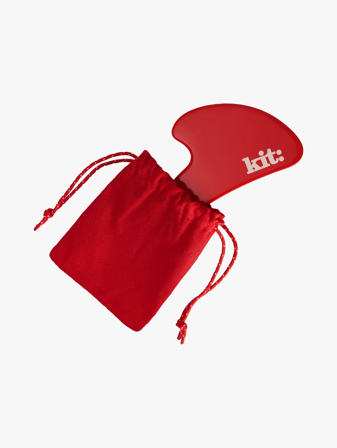 Alternative Image KIT Gua Sha Facial Tool Red