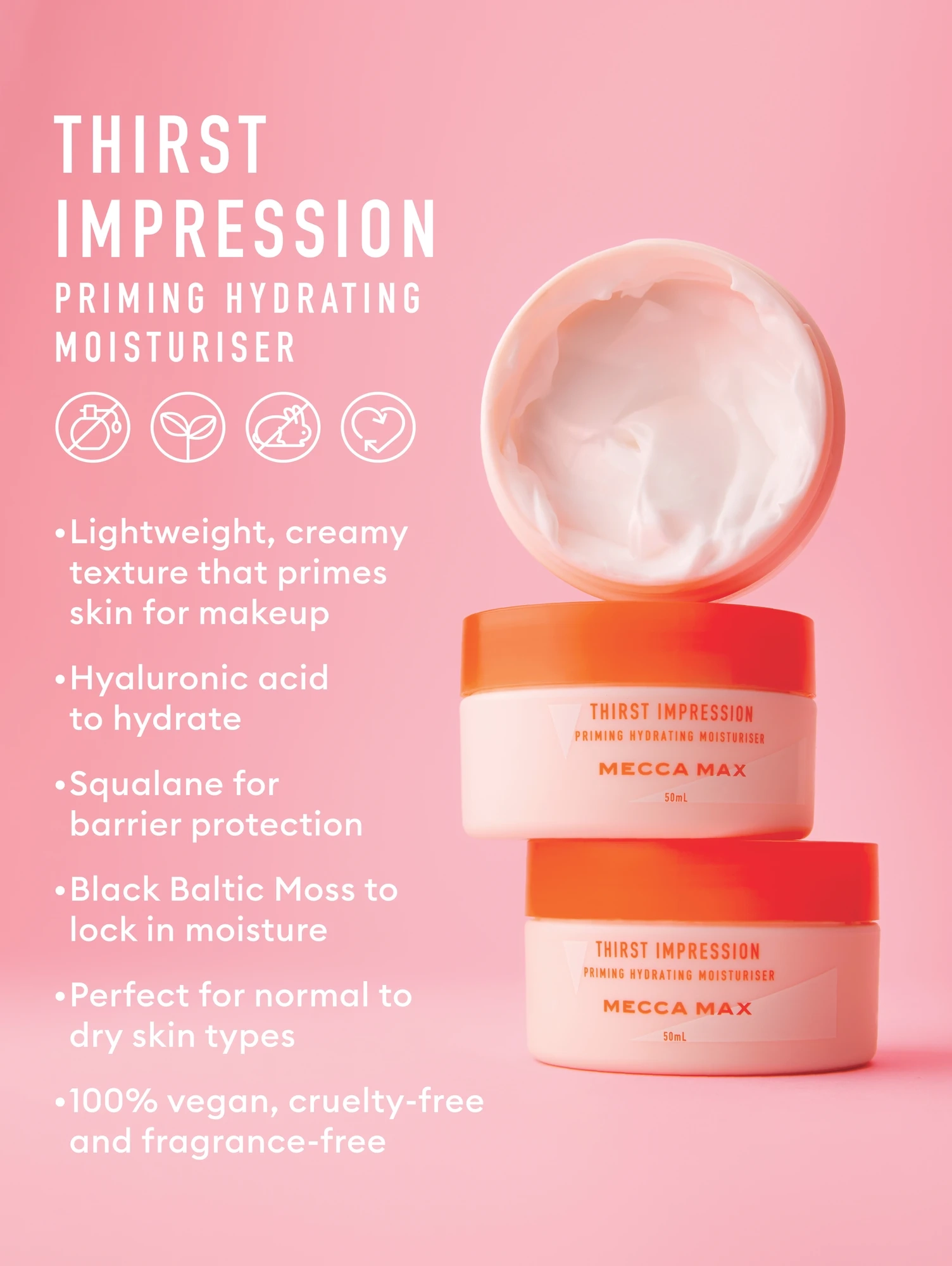 Alternative Image Mecca Max Thirst Impression Priming Hydrating Moisturiser