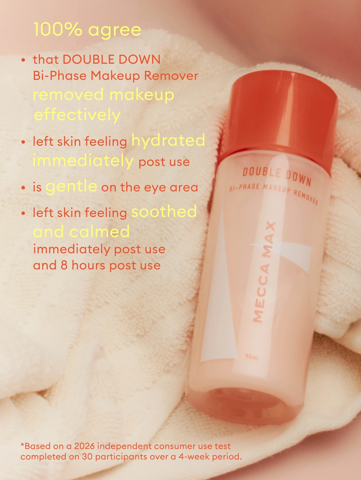 Alternative Image MECCAMAXDOUBLEDOWN Bi Phase Makeup Remover