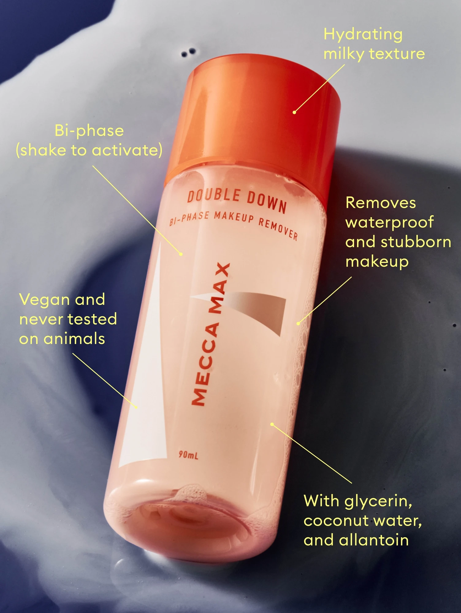 I-083364 A2 MECCAMAXDOUBLEDOWN Bi Phase Makeup Remover