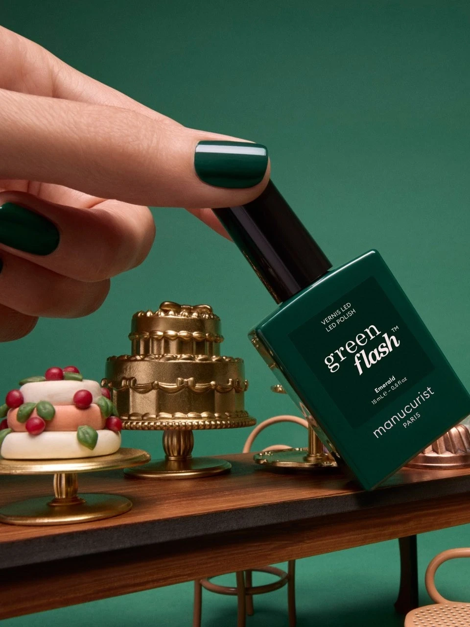 Alternative Image Manucurist Green Flash LED Nail Polish