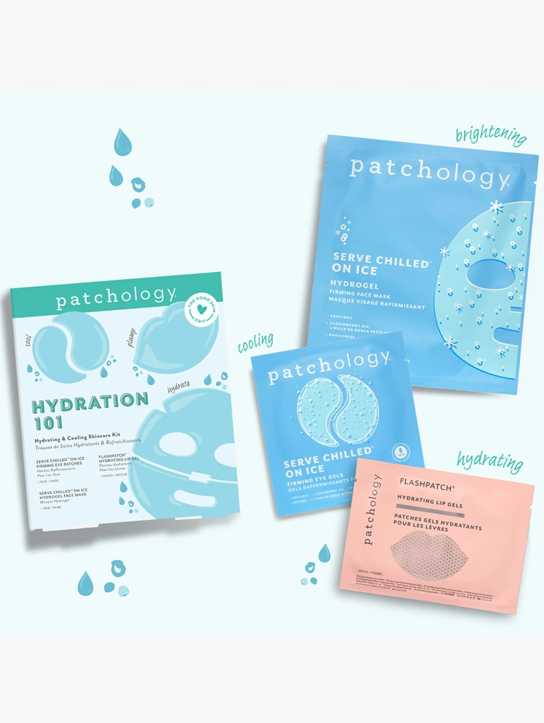 Alternative Image PATCHOLOGY Hydration101 Hydrating Cooling Skincare Kit