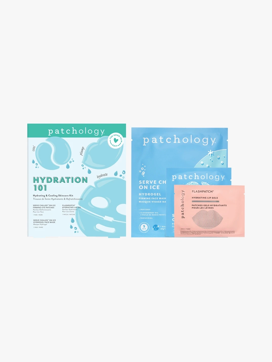 Hero PATCHOLOGY Hydration101 Hydrating Cooling Skincare Kit