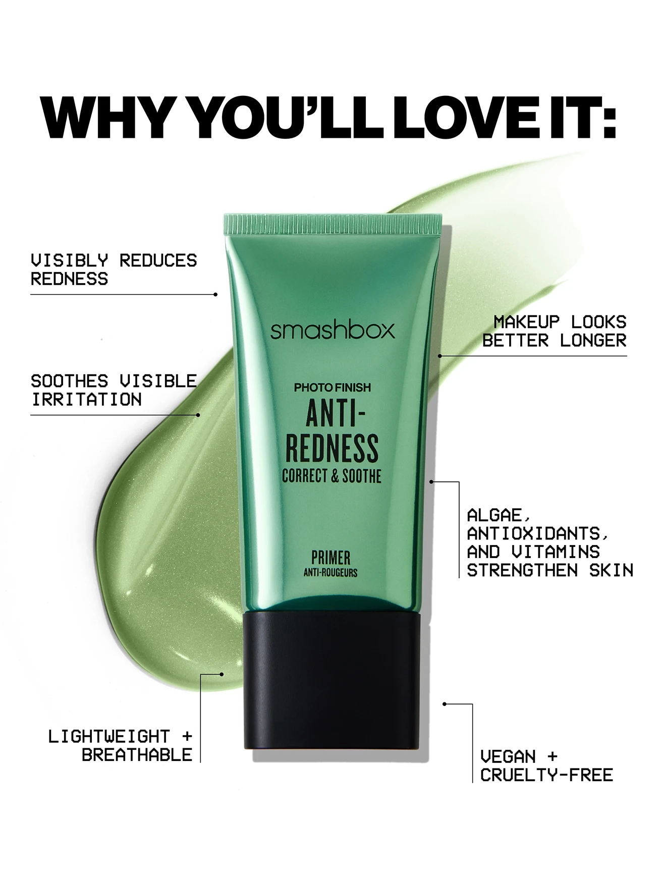 Alternative Image Smashbox Photo Finish Anti Redness Correct& Soothe Primer