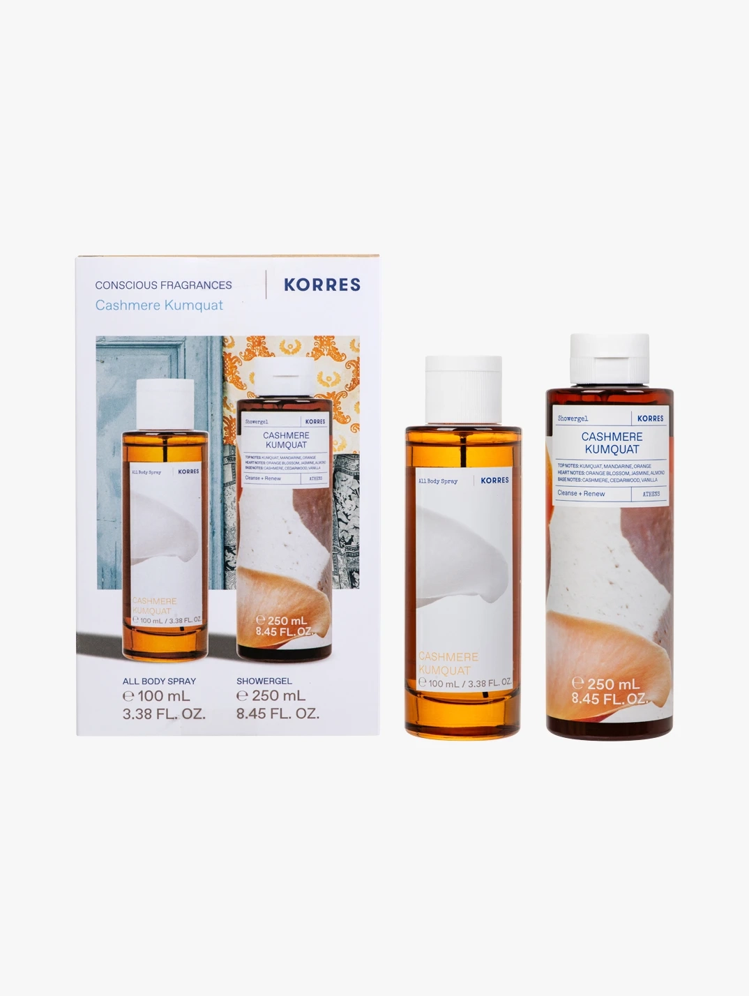 Hero KORRES Cashmere Kumquat Set