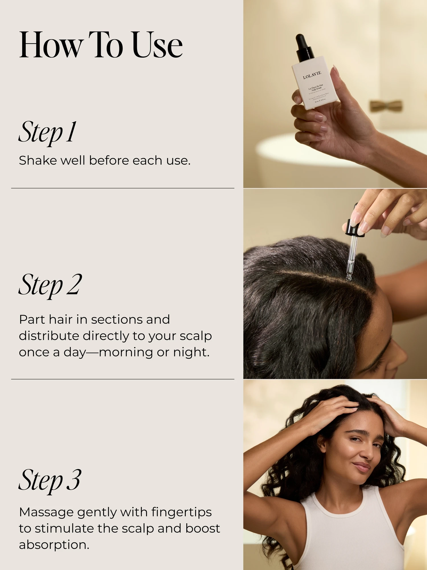 Alternative Image Lola Vie Let There Be Hair Scalp Serum