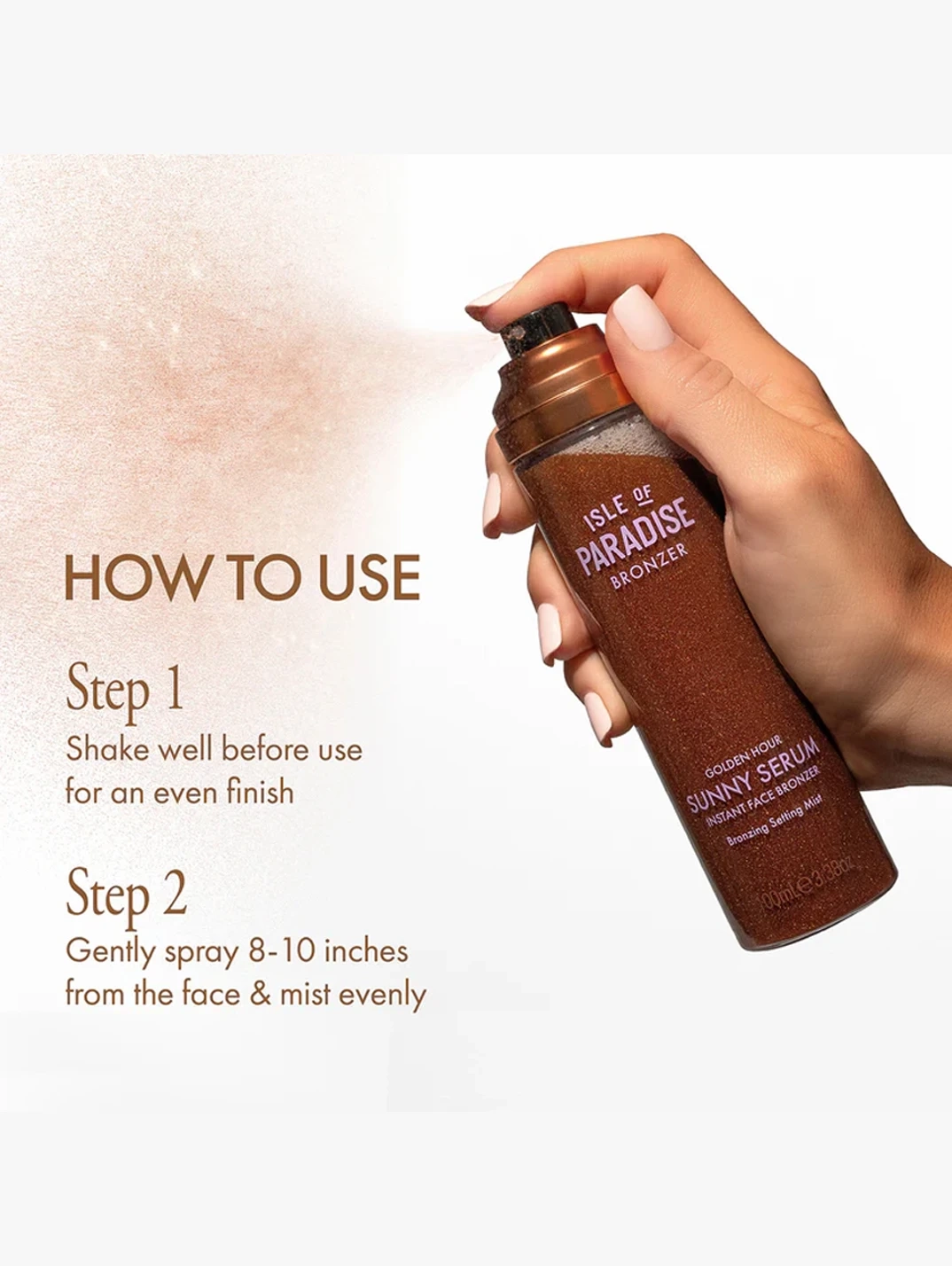 Alternative Image Isle Of Paradise Bronzing Setting Champagne
