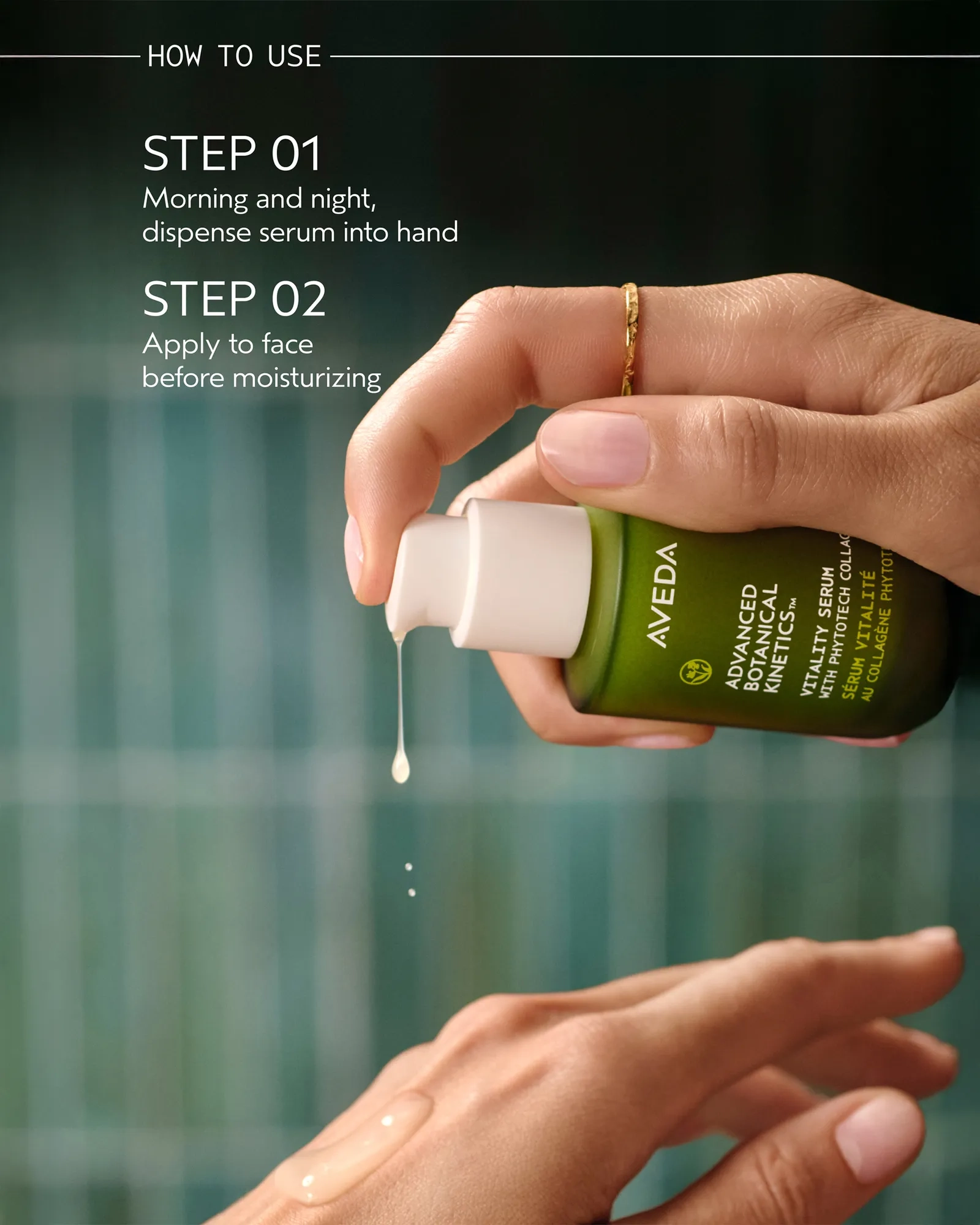 Alternative Image AVEDA Advanced Kinetics Vitality Serum
