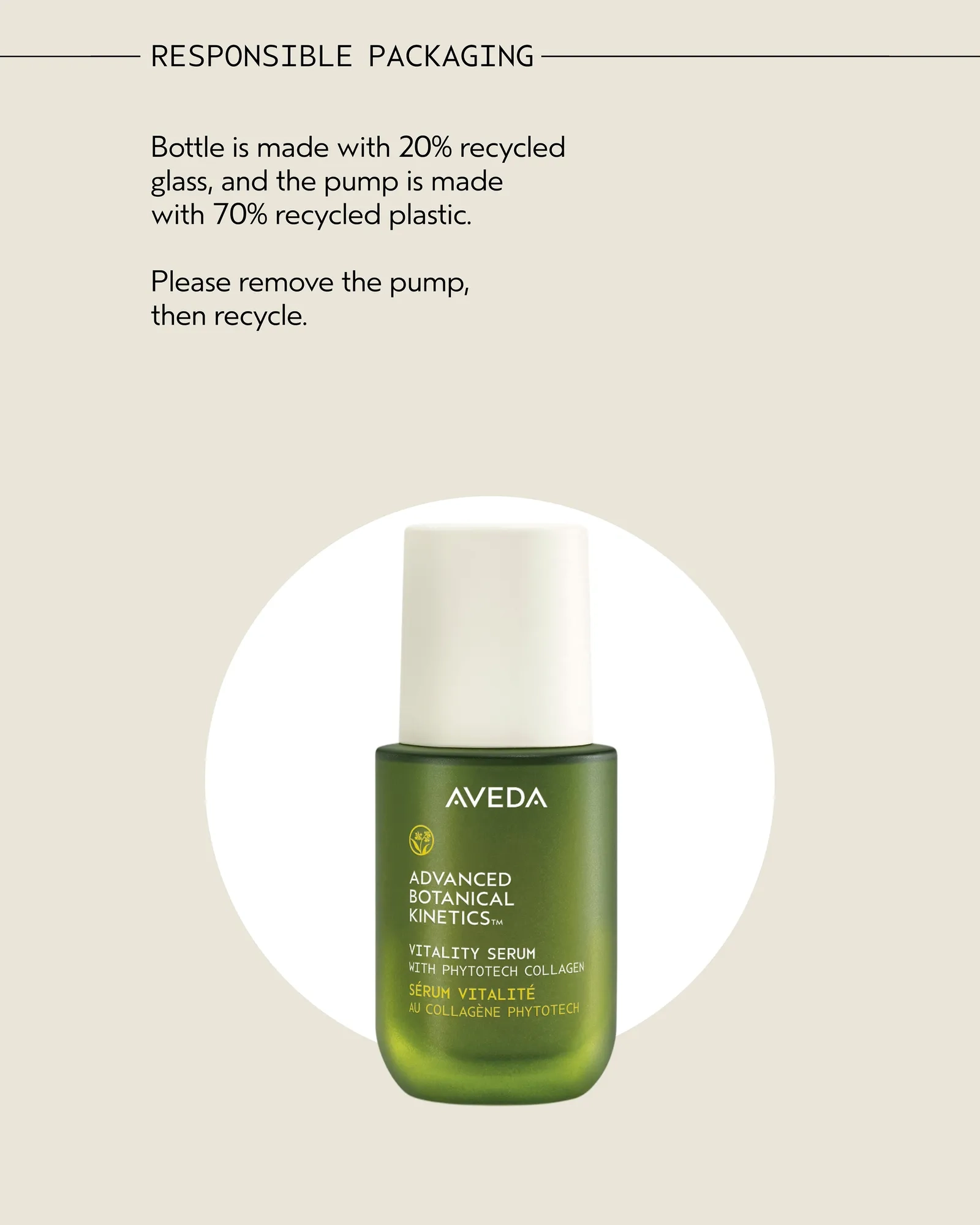 Alternative Image AVEDA Advanced Kinetics Vitality Serum