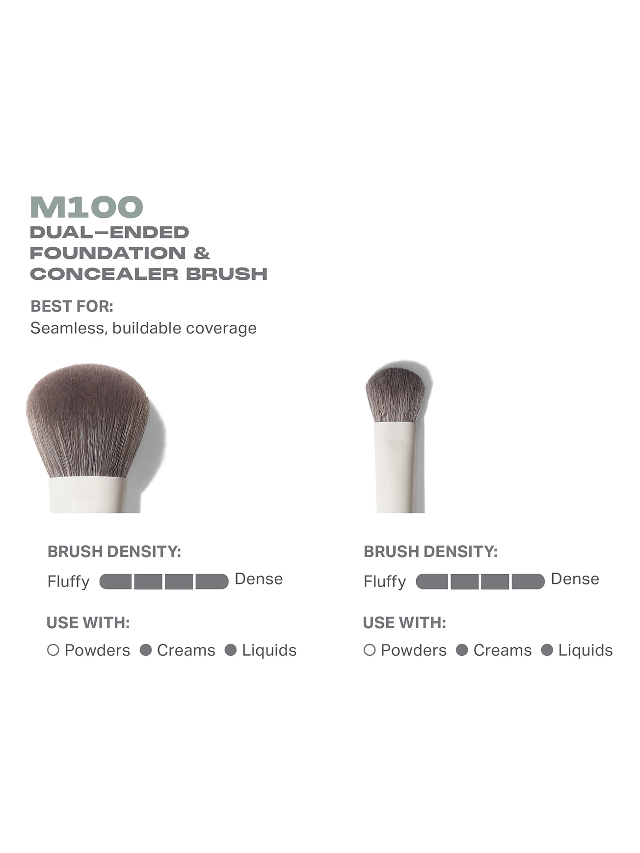 Alternative Image Morphe Dual Ended Face Brush
