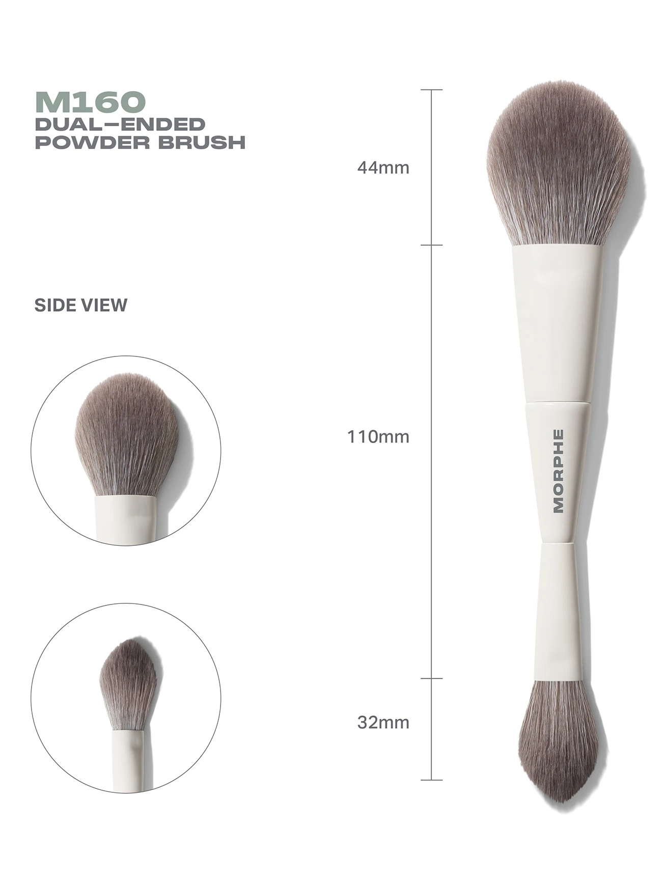 Alternative Image Morphe M160 Dual Ended Powder Brush