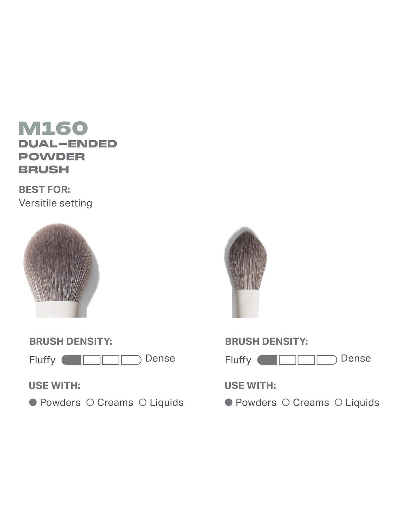 Alternative Image Morphe M160 Dual Ended Powder Brush