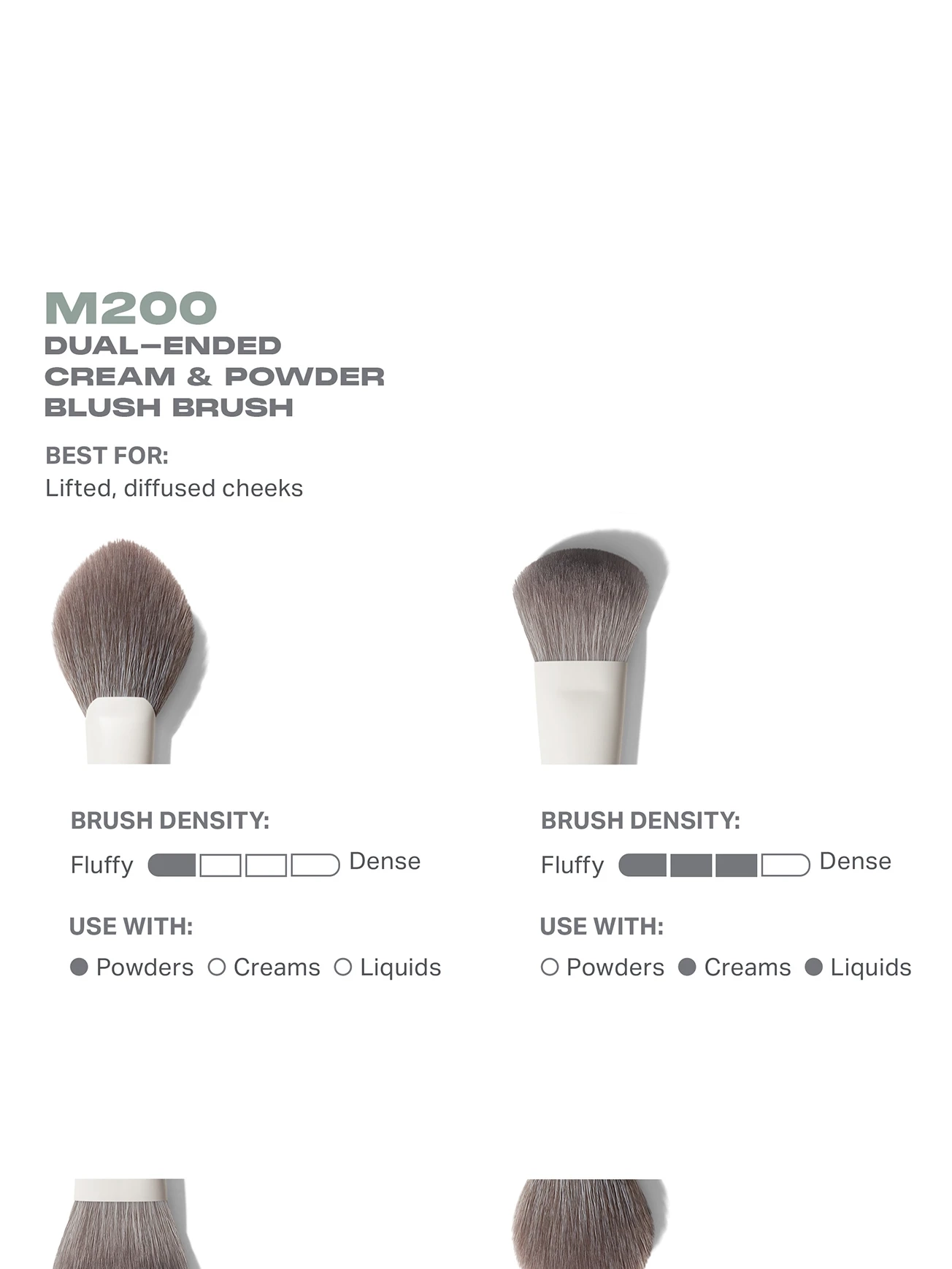 Alternative Image Morphe M200 Dual Ended Blush Brush