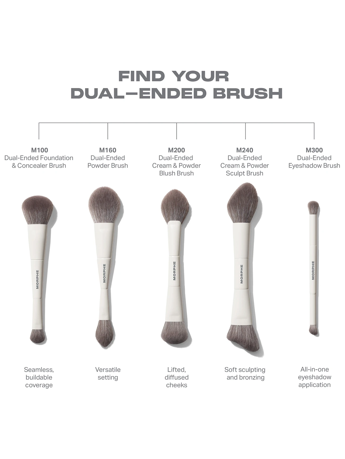 Alternative Image Morphe M200 Dual Ended Blush Brush