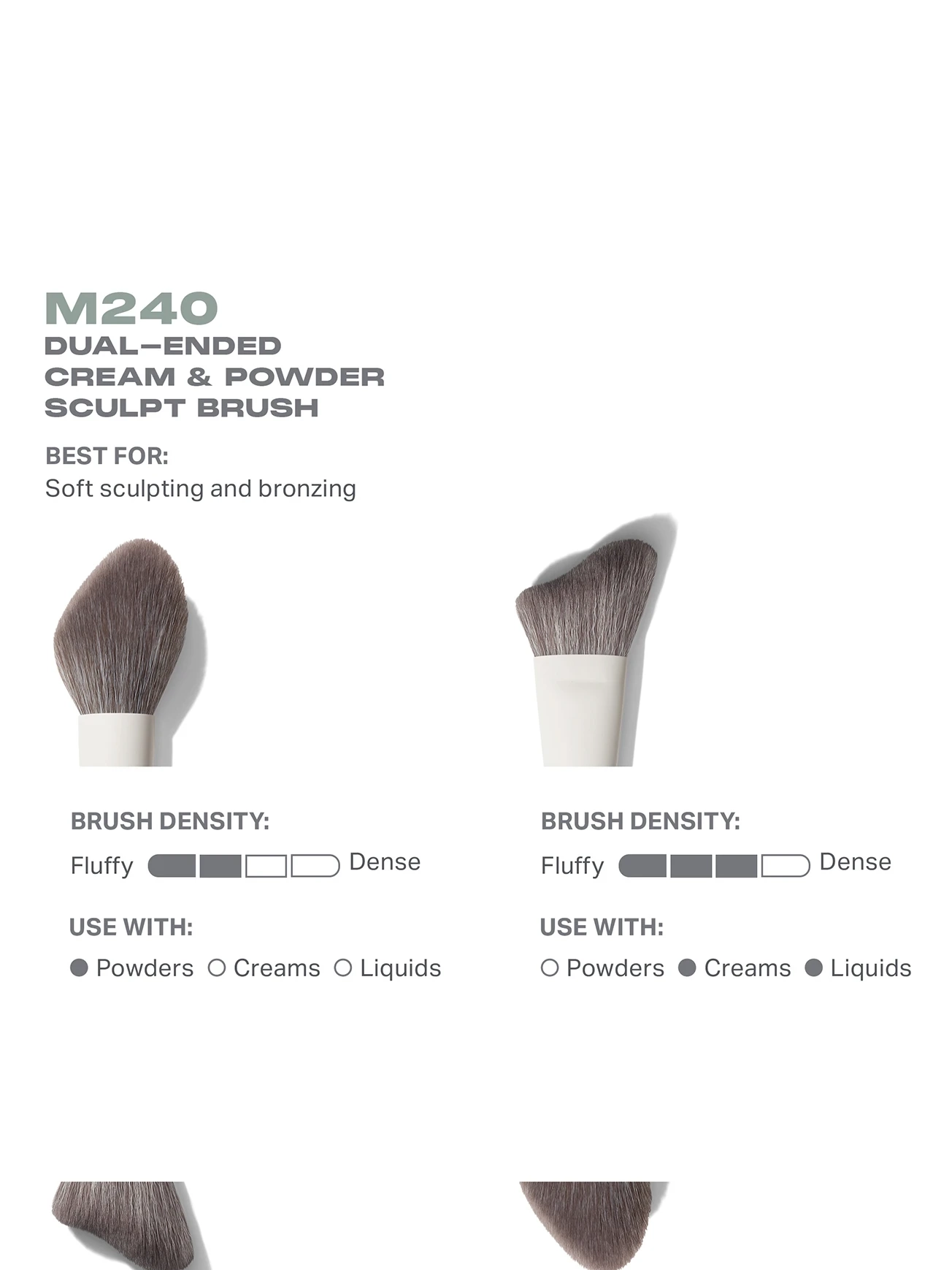 Alternative Image Morphe M240 Dual Ended Sculpt Brush