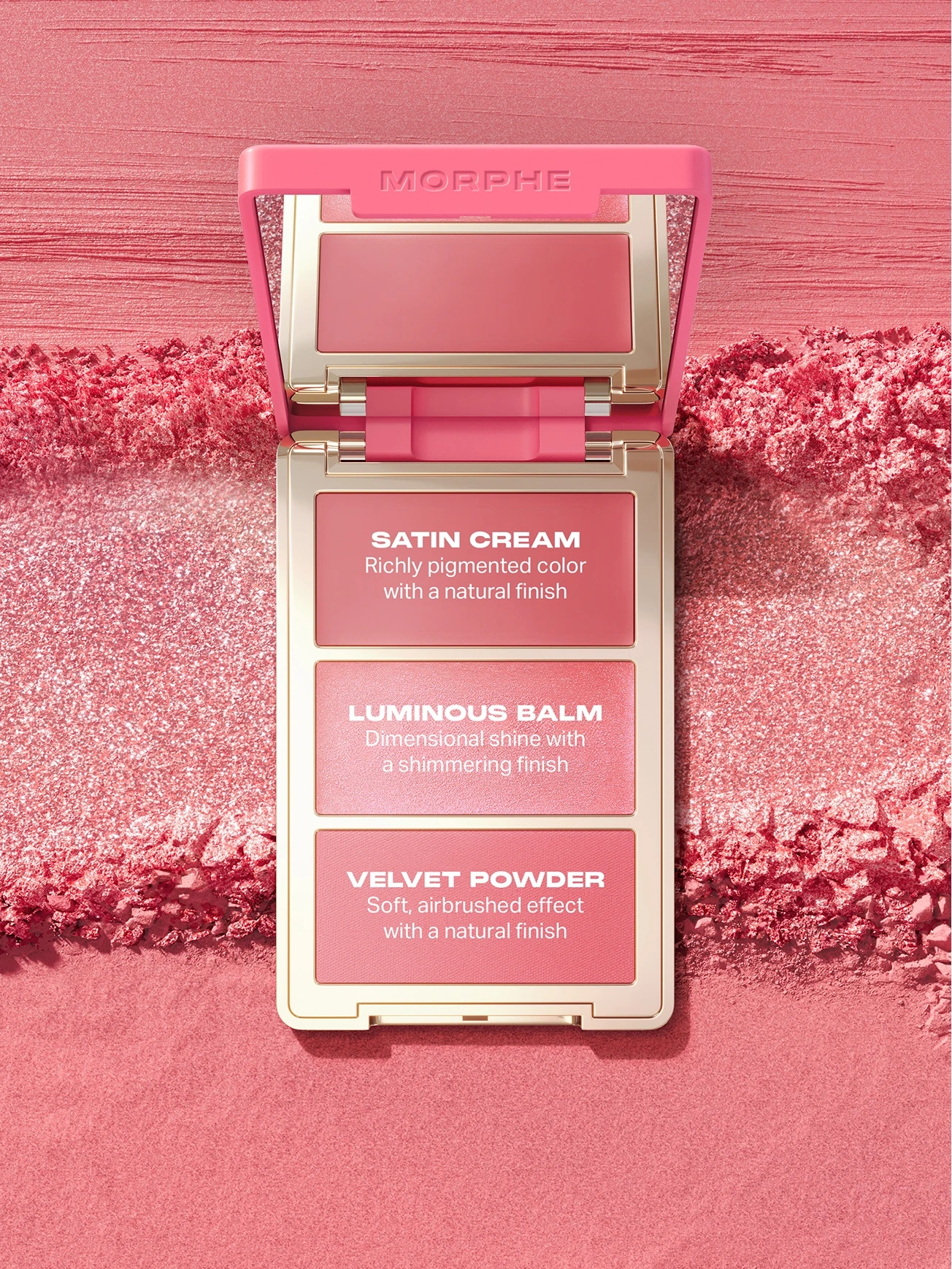 Alternative Image Morphe Cheek Thrills Multi Finish Face Trio