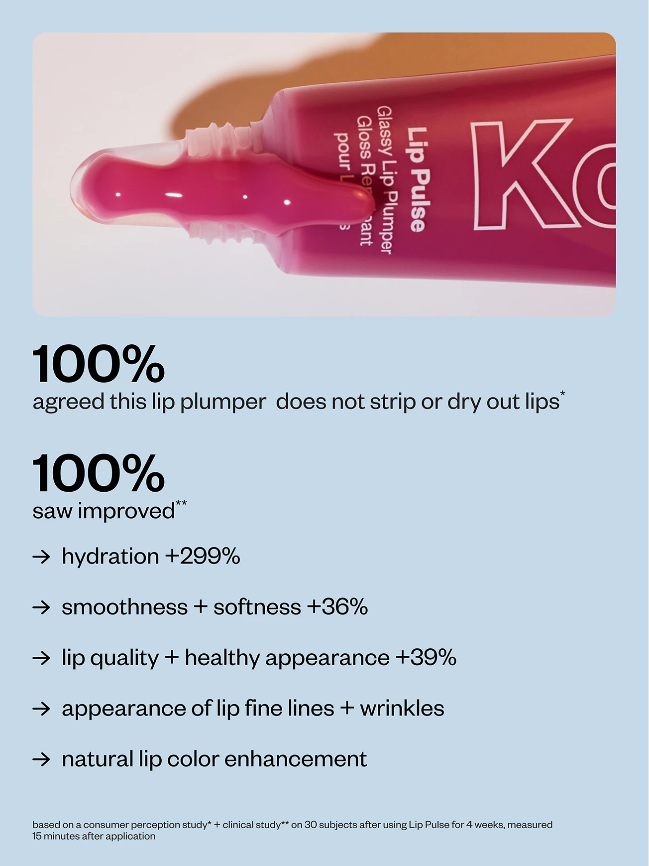 Alternative Image Kosas Lip Pulse Glassy Lip Plumper