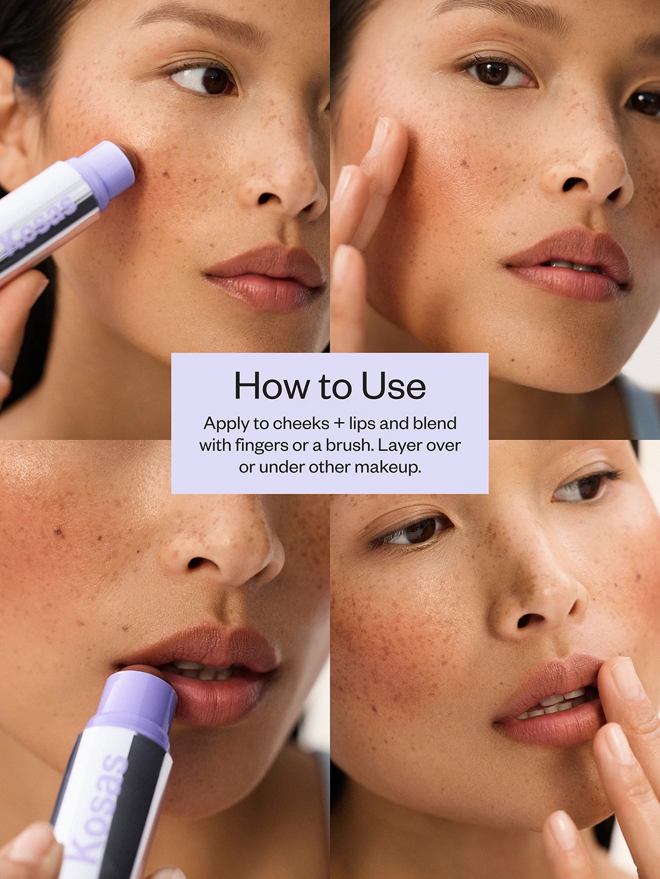 Alternative Image Kosas Impressionist Multistik Cream Cheek+ Lip Color