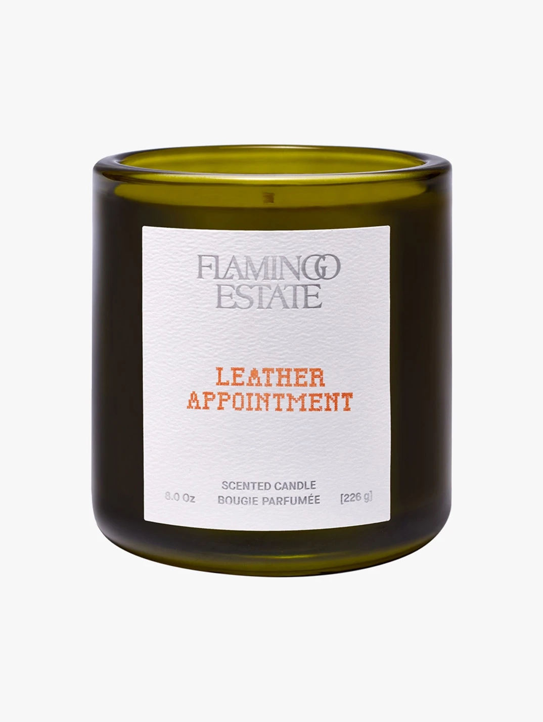 Hero Flamingo Estate Leather Appointment Candle
