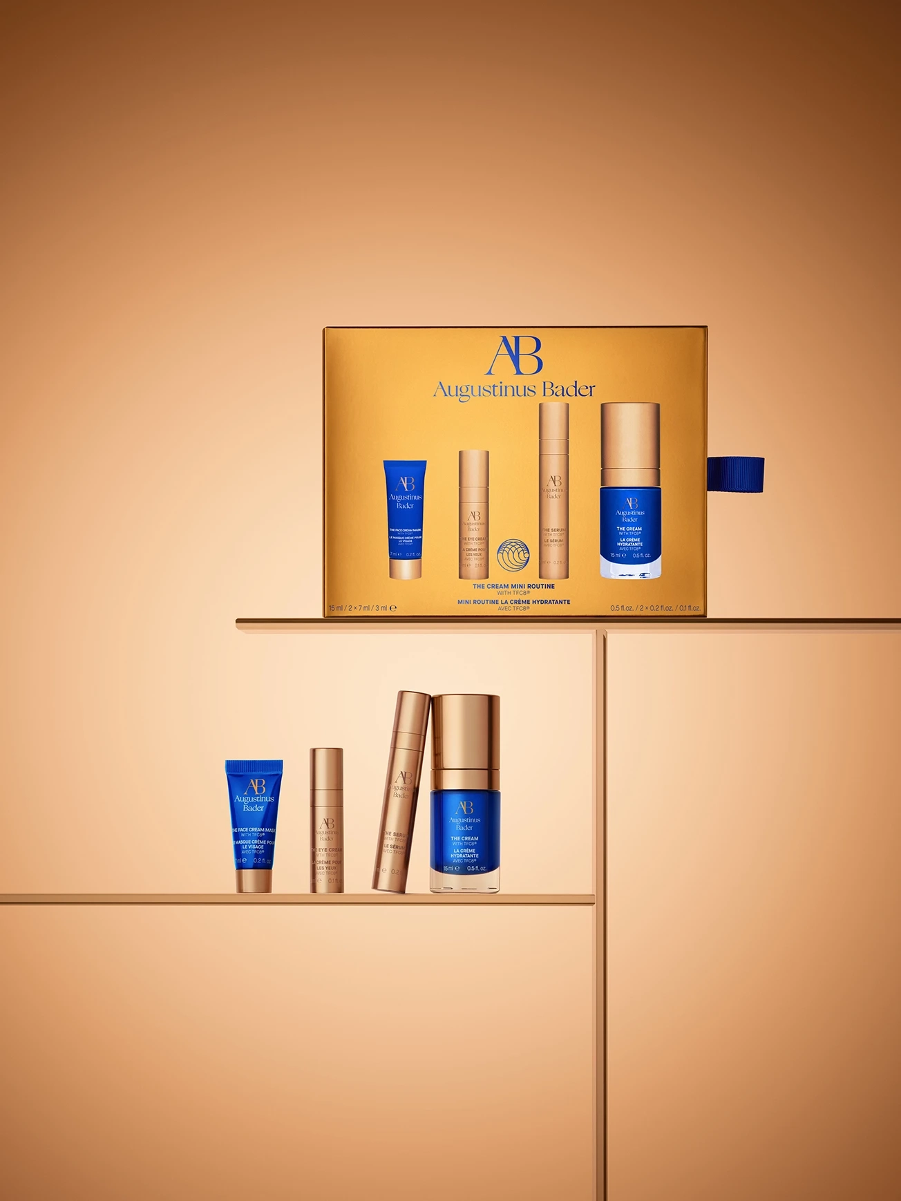 Alternative Image AUGUSTINUSBADER The Cream Mini Routine