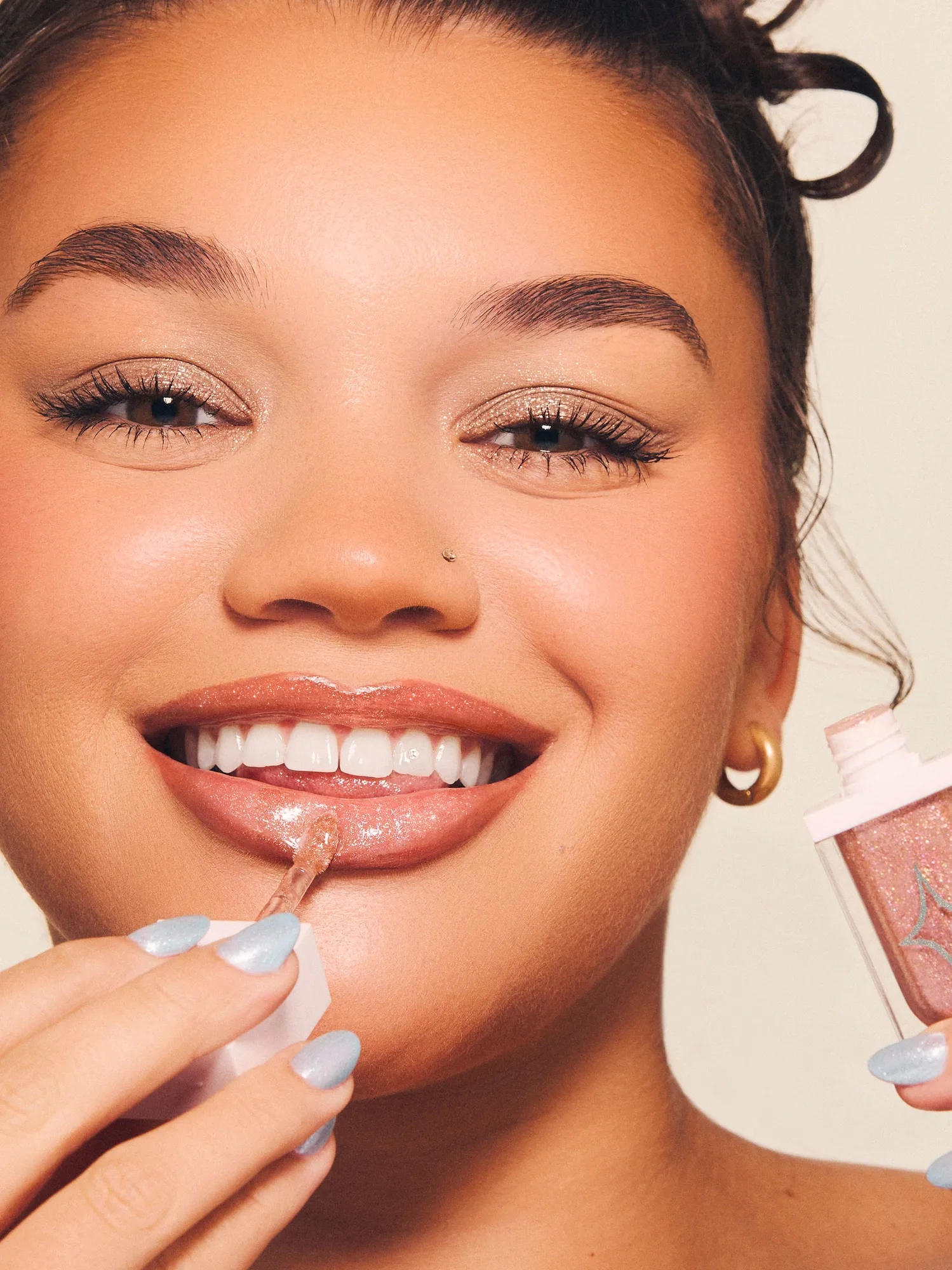 Alternative Image Half Magic Magic Drip Glitter Lip Gloss Mini