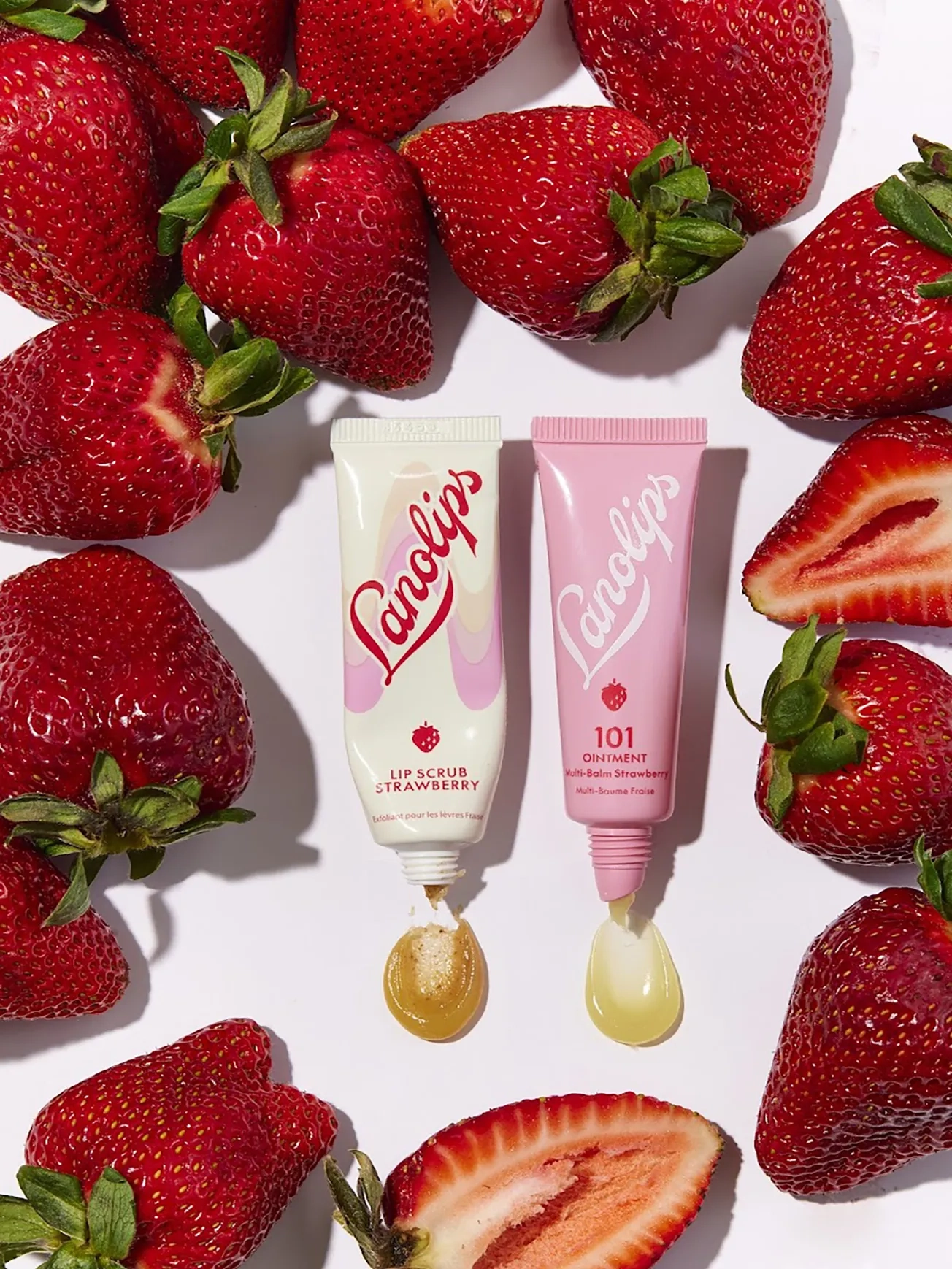 Alternative Image LANOLIPS Kiss Me Strawberry Duo