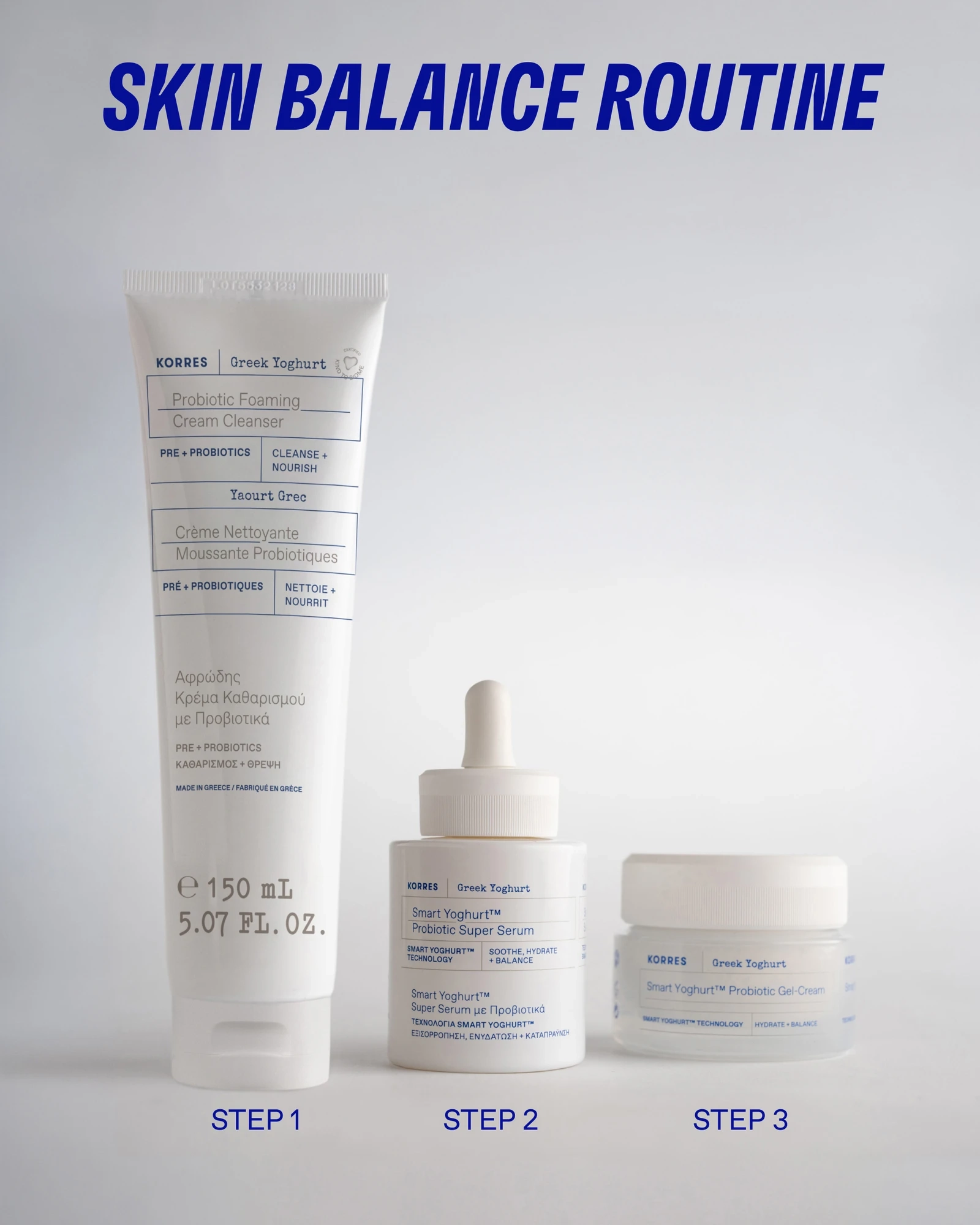 Alternative Image KORRES Smart Yoghurt Foaming Cream Cleanser