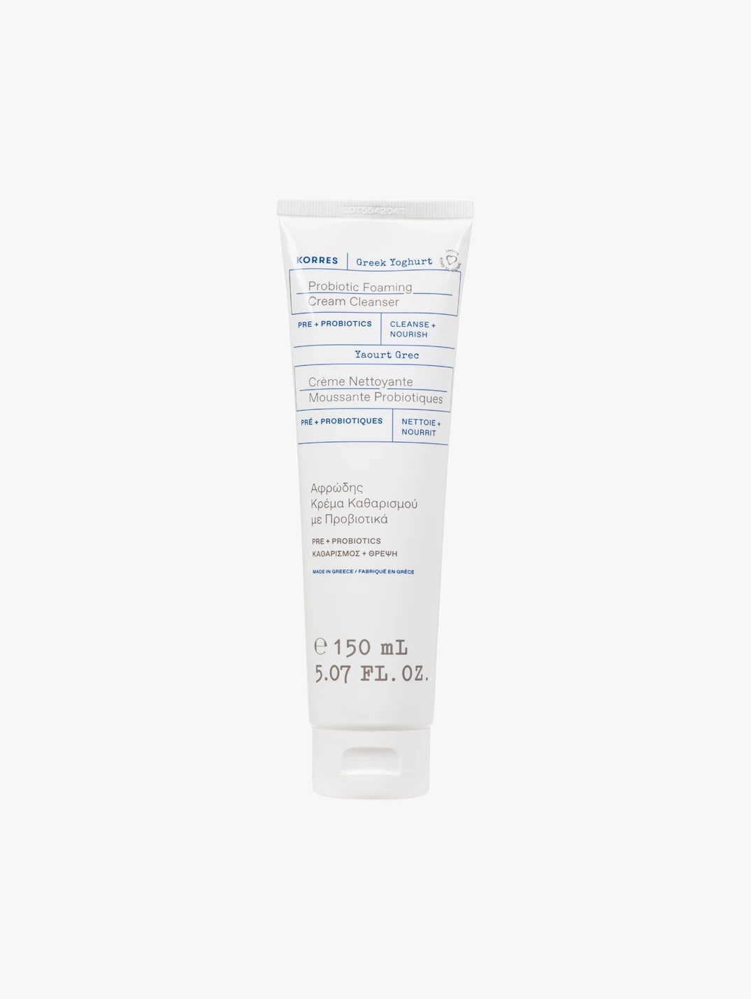 Hero KORRES Smart Yoghurt Foaming Cream Cleanser