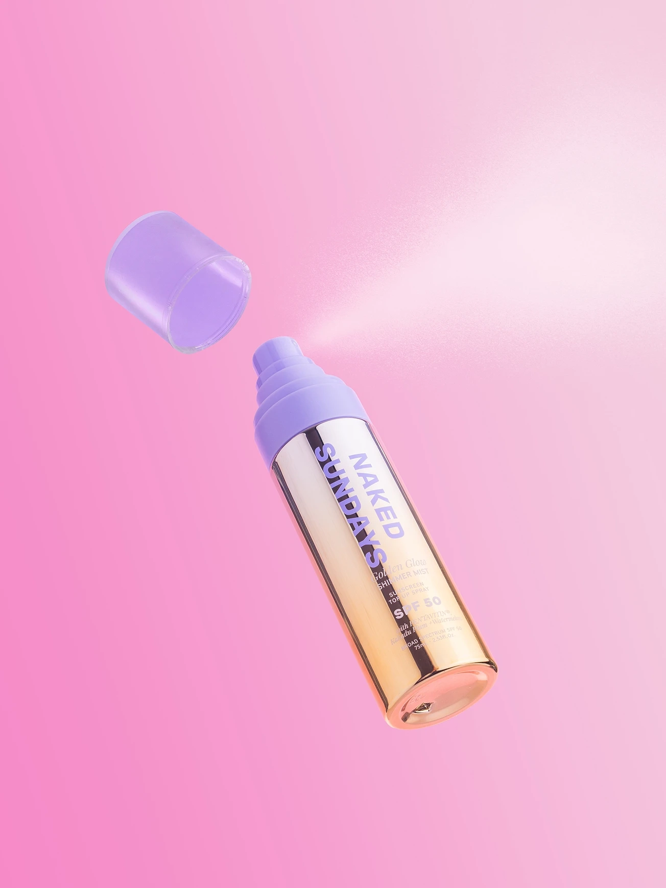 Alternative Image NAKEDSUNDAYS Golden Glow Shimmer Mist