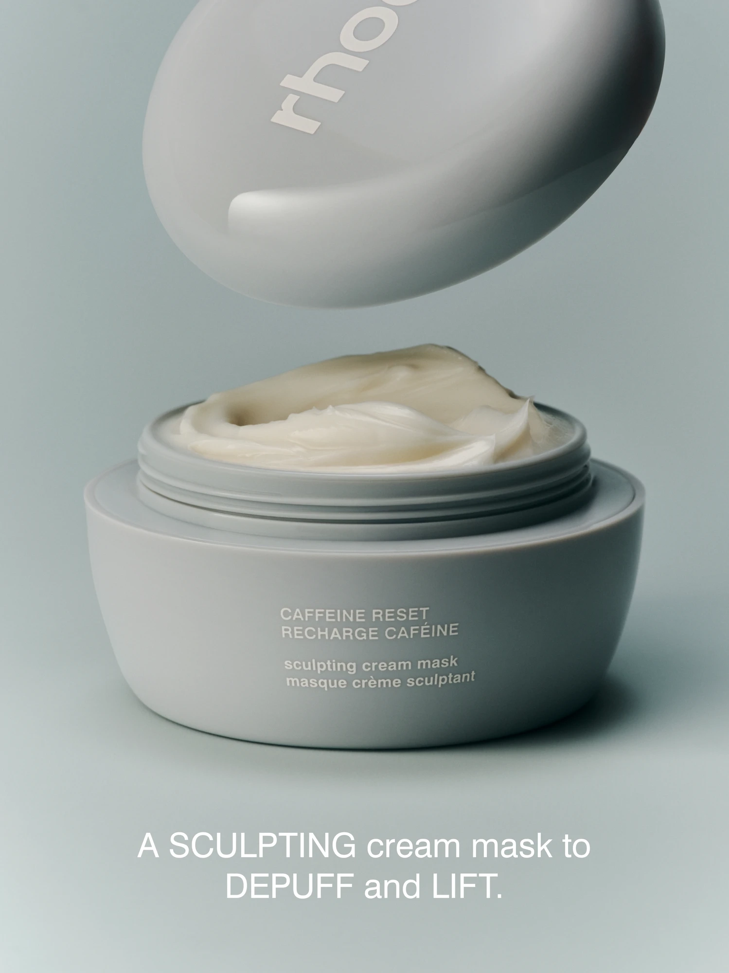 rhode caffeine reset 顔 むくみ クリームマスク rhode Caffeine Reset Sculpting Cream Mask | MECCA